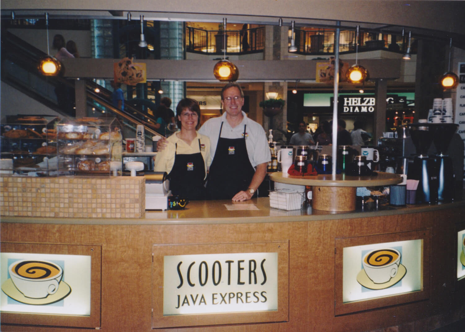 Don & Linda at Scooter's Coffee